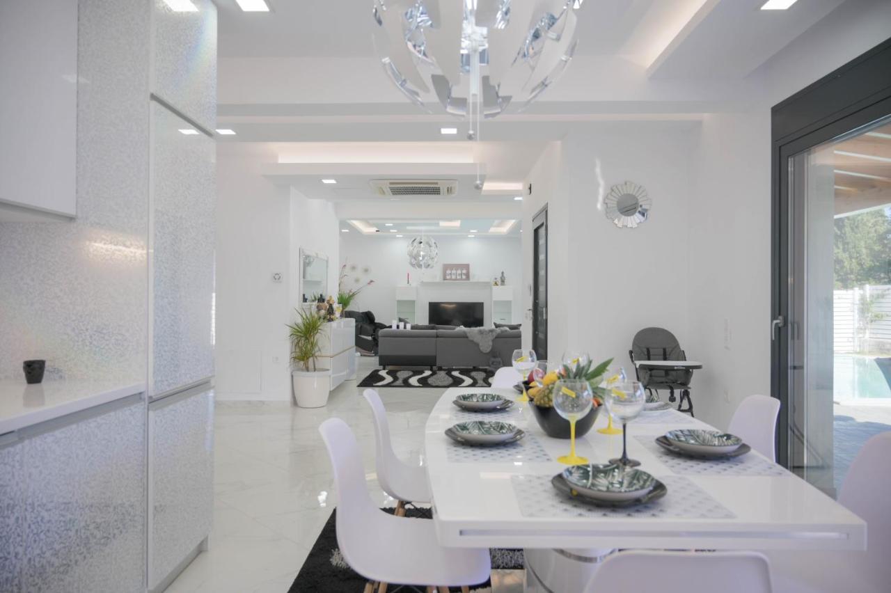 Diamond Luxury Villa Corfu Kato Spilaion Buitenkant foto
