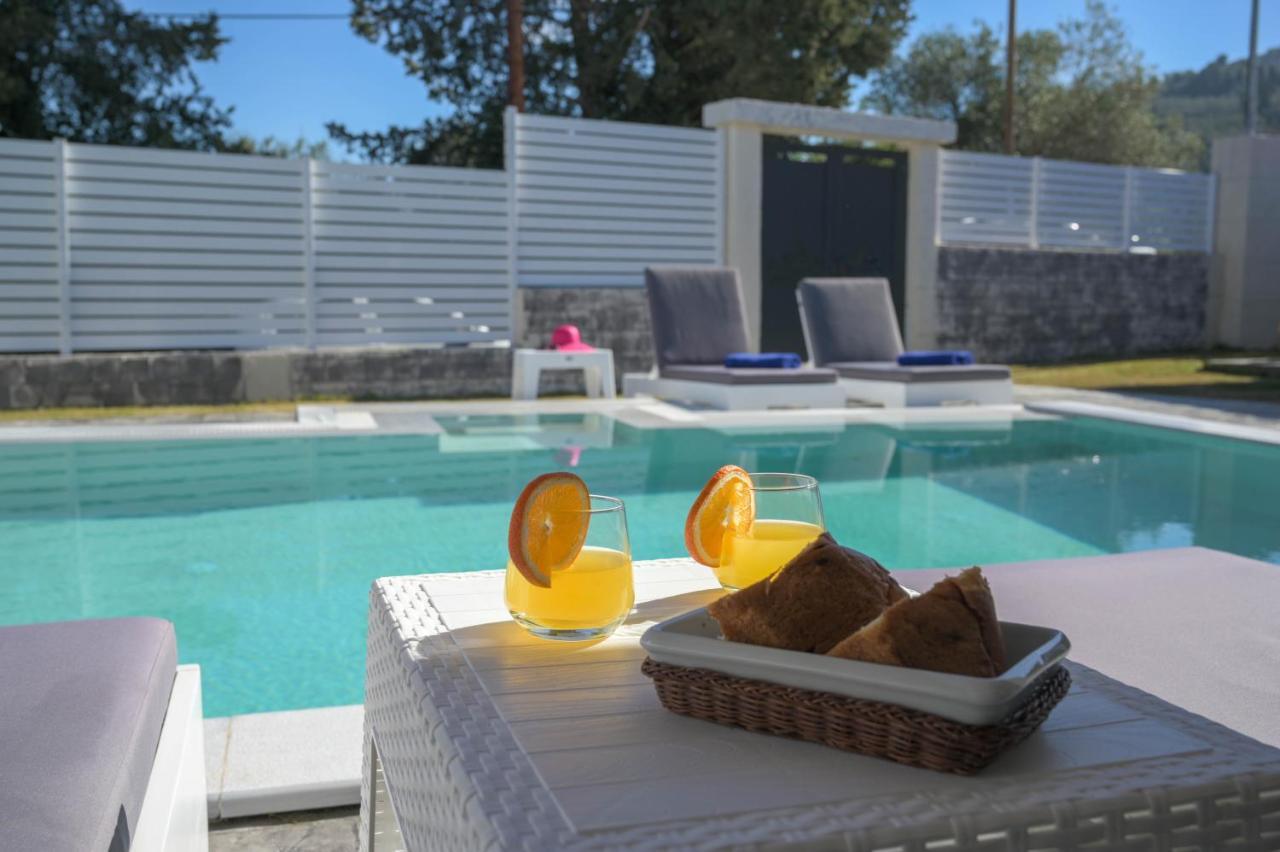 Diamond Luxury Villa Corfu Kato Spilaion Buitenkant foto